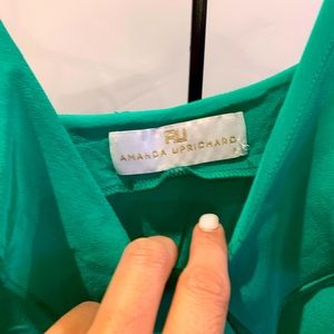 Green Amanda up richard top very flattering - used but very well taken care